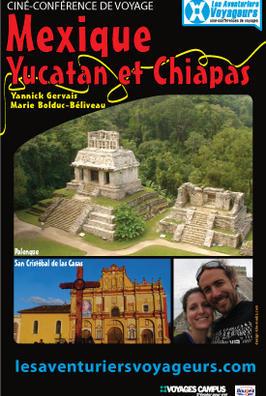 Mexique: Yucatan et Chiapas